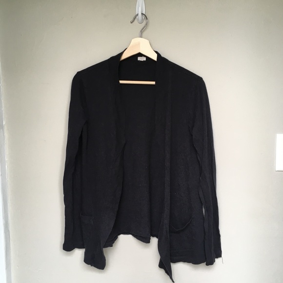 J. Crew ~ black lightweight cardigan - Picture 1 of 6